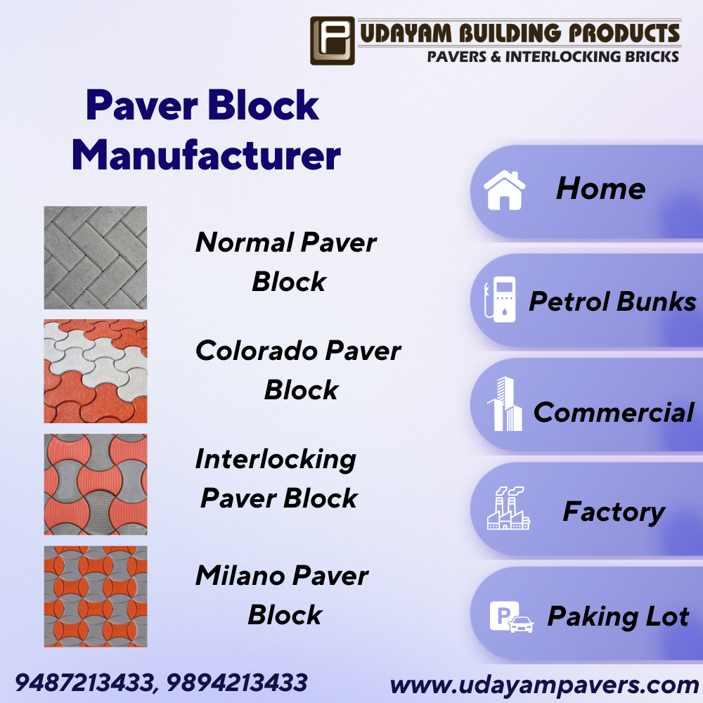 Paver Block In Coimbatore