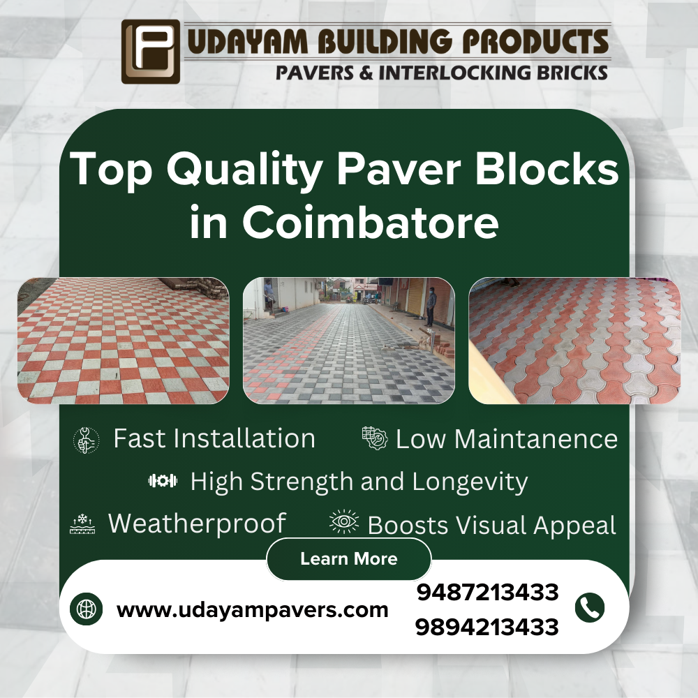 Paver Blocks in Coimbatore