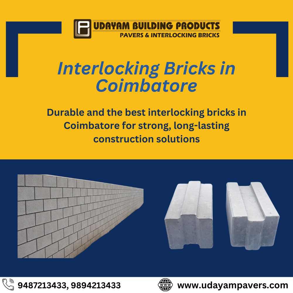 Interlocking Bricks in Coimbatore