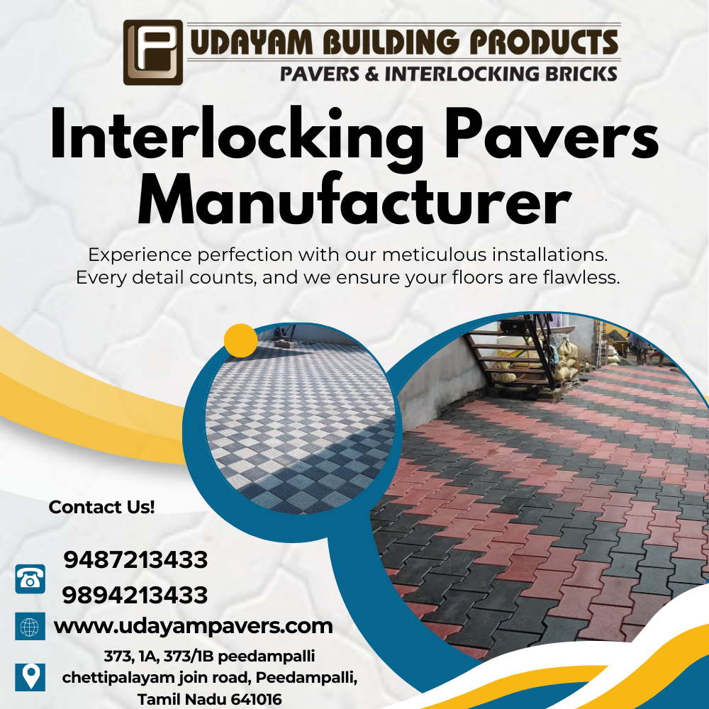 Interlocking Paver Blocks in Coimbatore