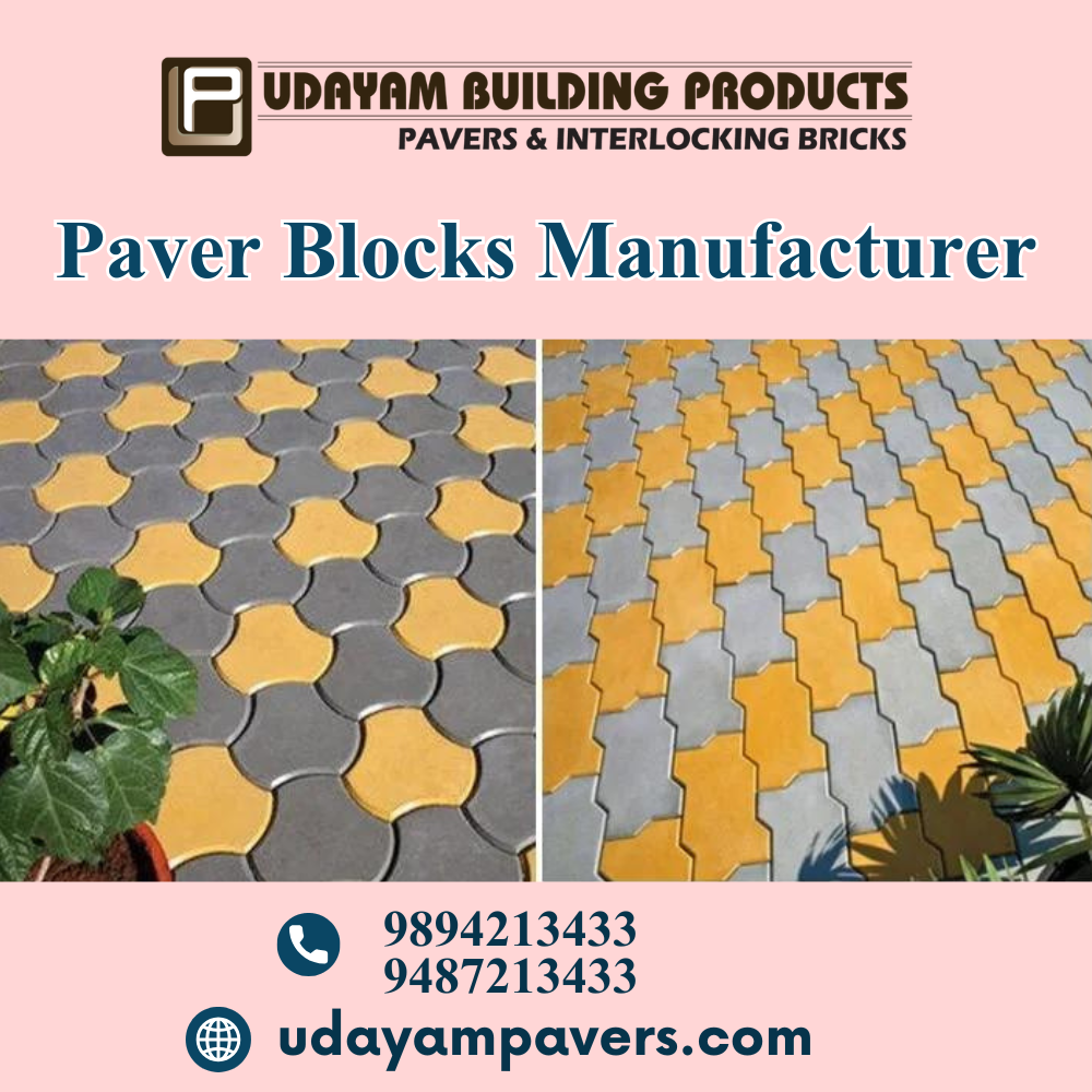 Interlocking paver blocks Manufacturers in Coimbatore