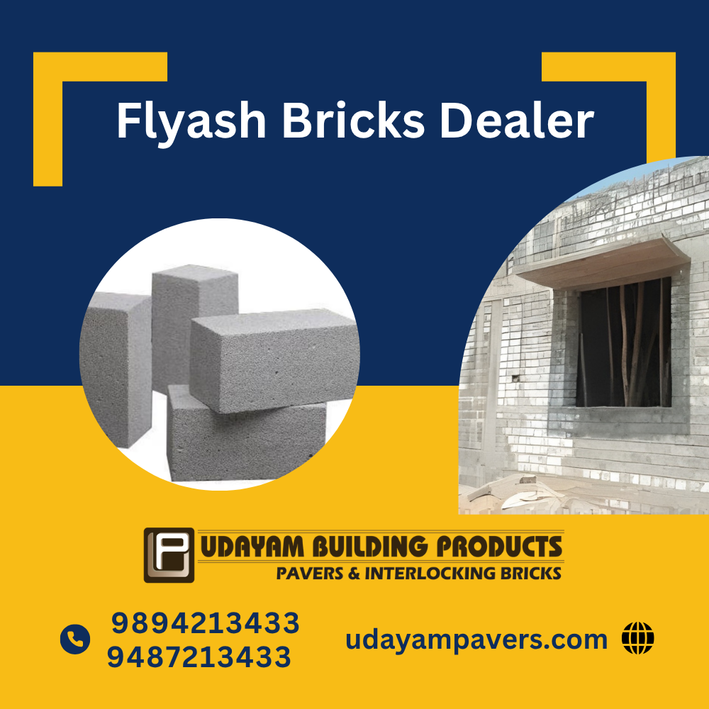 Flyash Bricks Dealer in Coimbatore