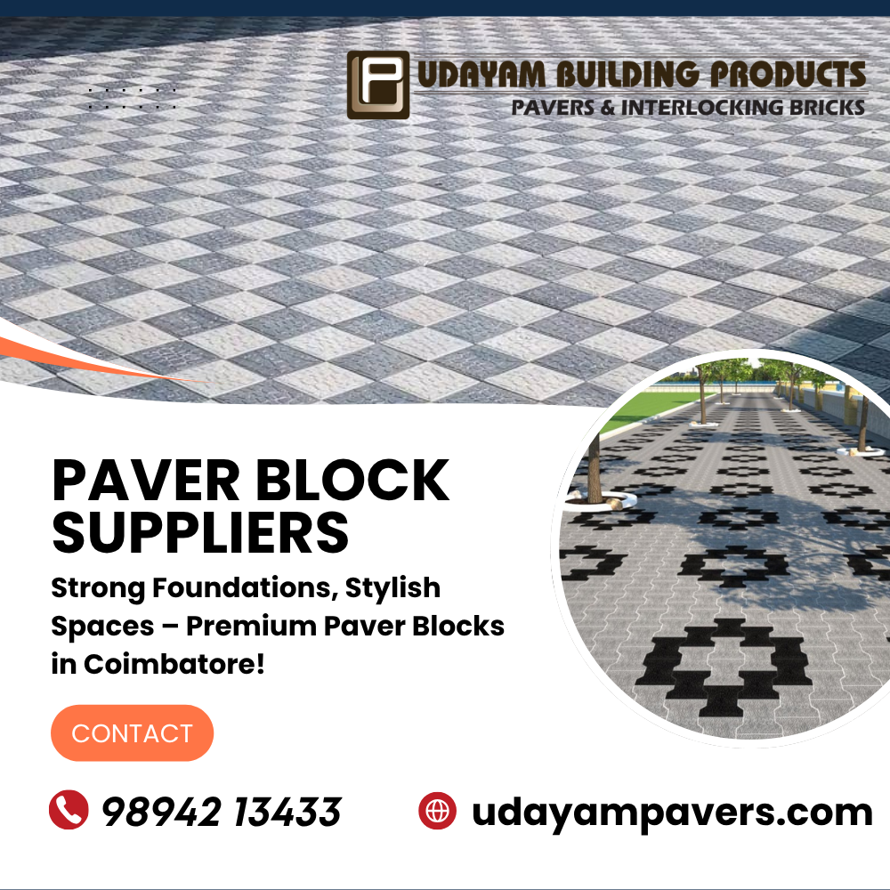 Paver Blocks Suppliers in Coimbatore