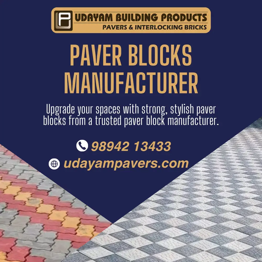 Interlocking Paver Blocks Supplier in Coimbatore