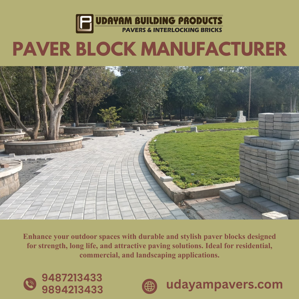 Garden Paver Block Supplier