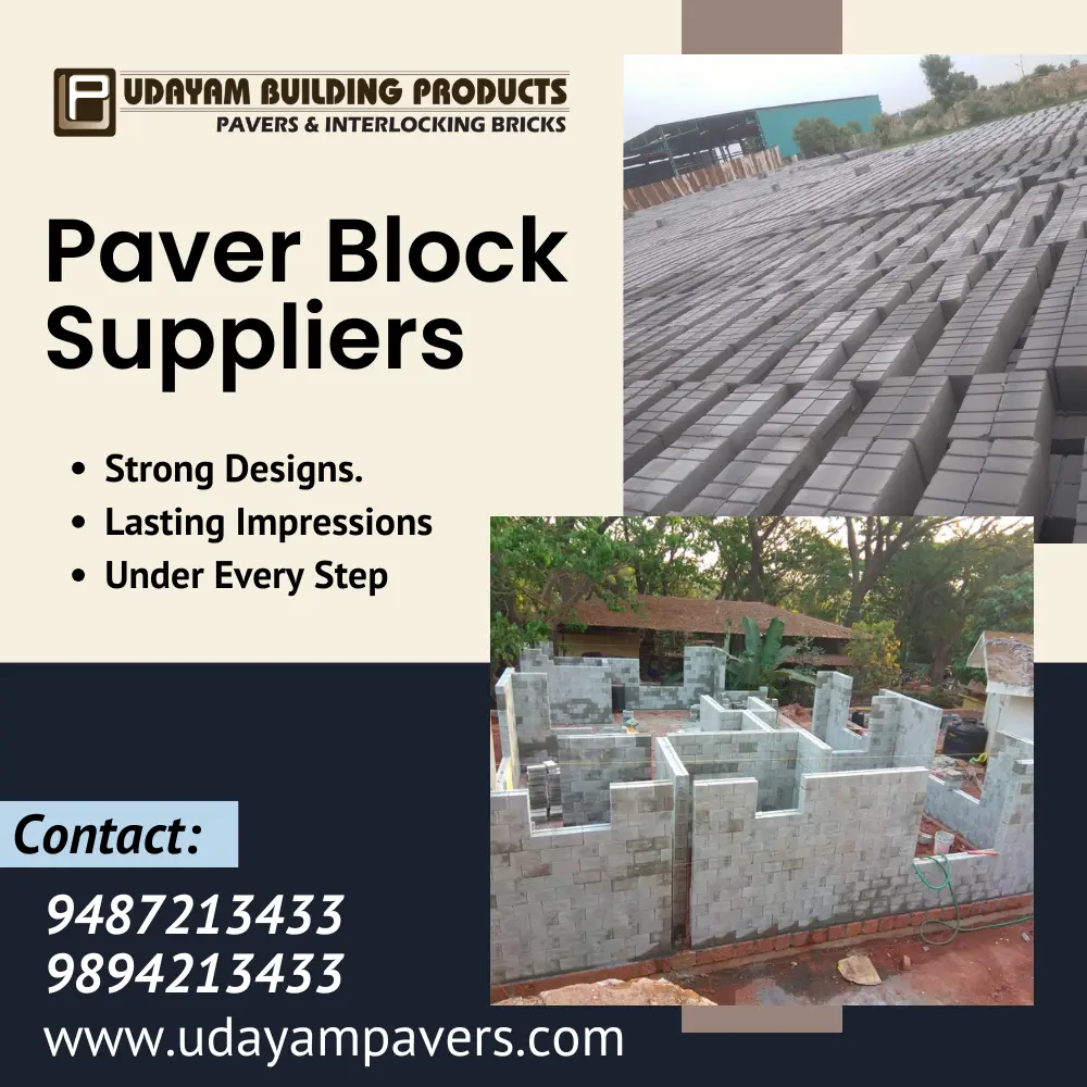 Paver Block Suppliers in Coimbatore