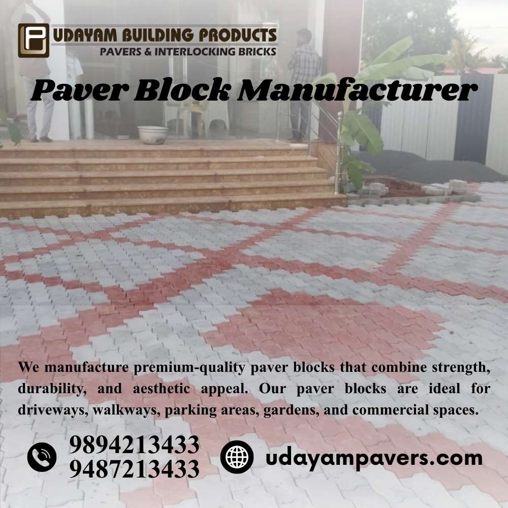 Paver Tiles Manufacturers In Coimbatore