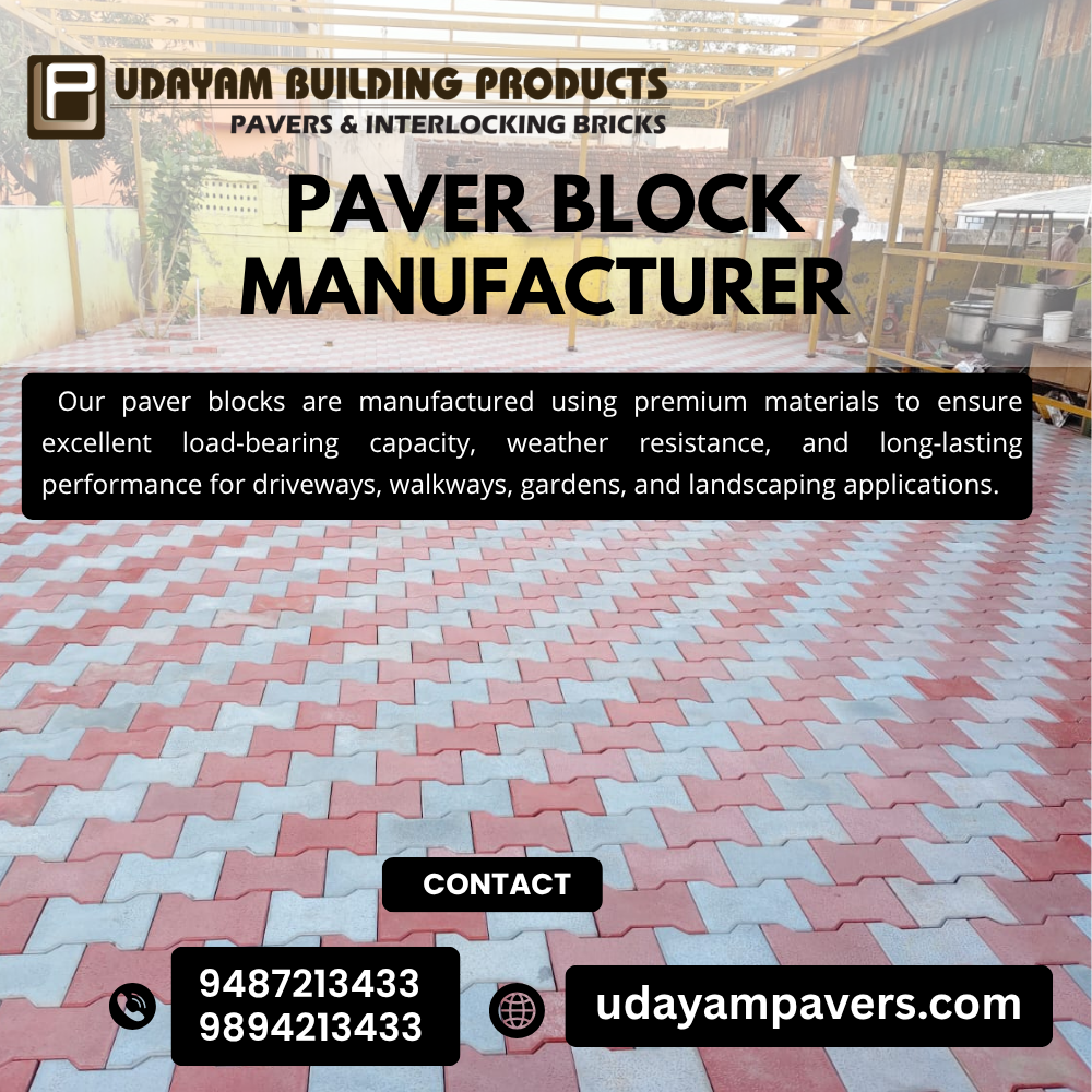 Commercial Paver Tile Manufacturer In TamilNadu