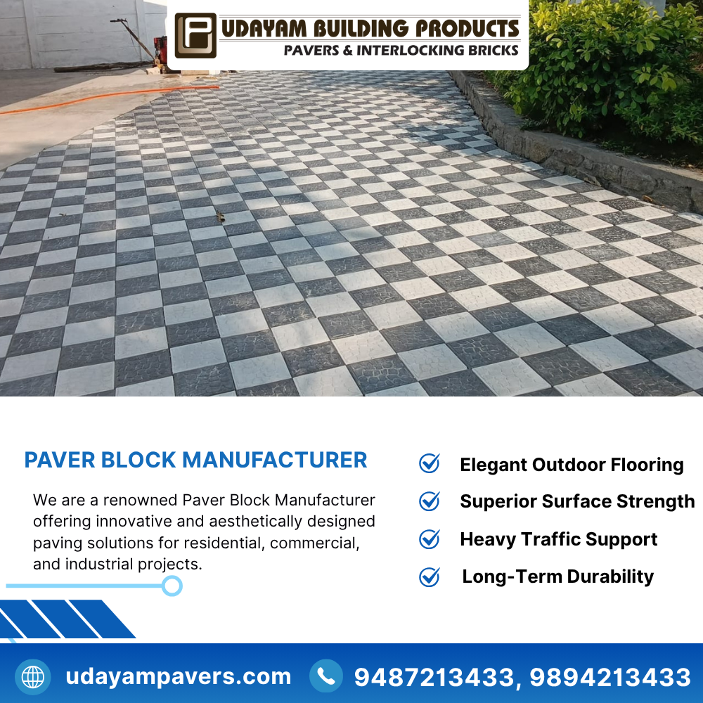 Cement Paver Block Manufacturer
