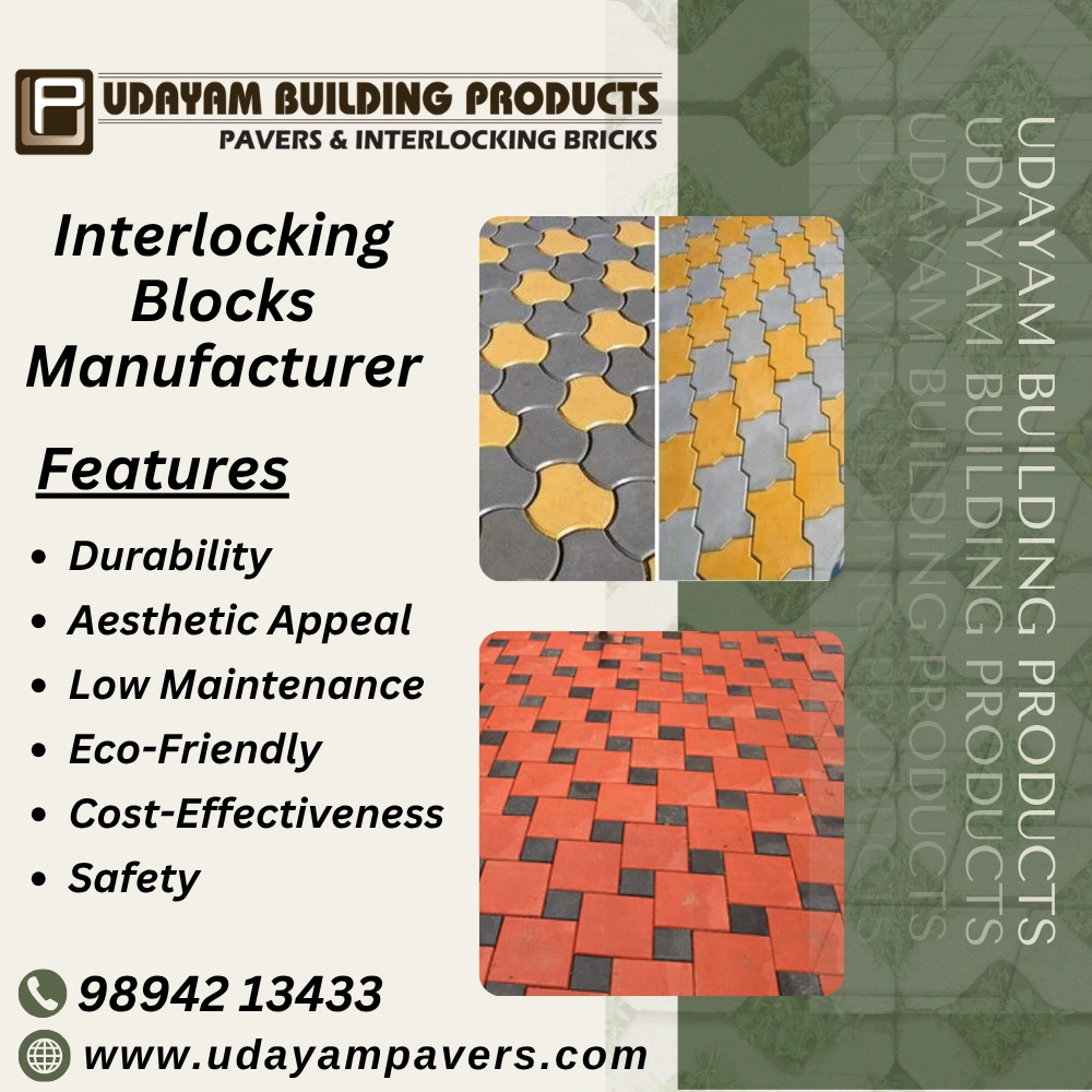 Interlocking Blocks Manufacturer Coimbatore