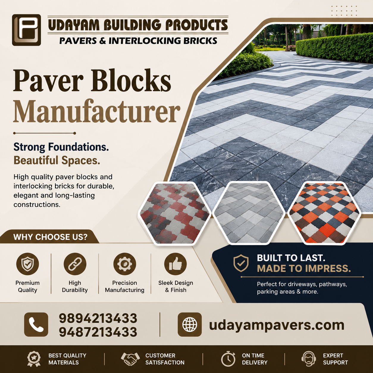 Interlocking Blocks Manufacturer In Coimbatore