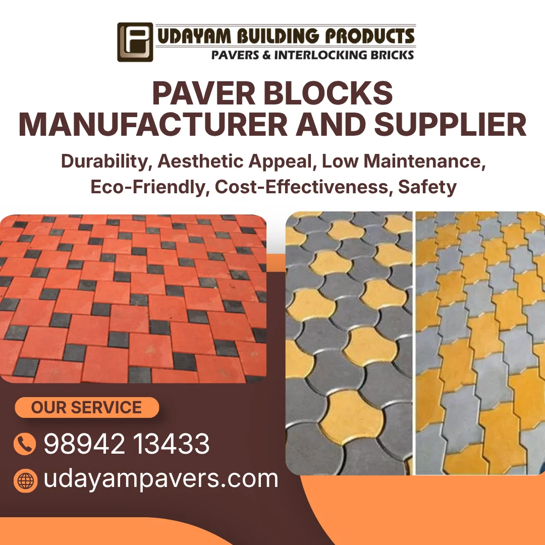 Outdoor Paver Blocks Manufacturer and Supplier