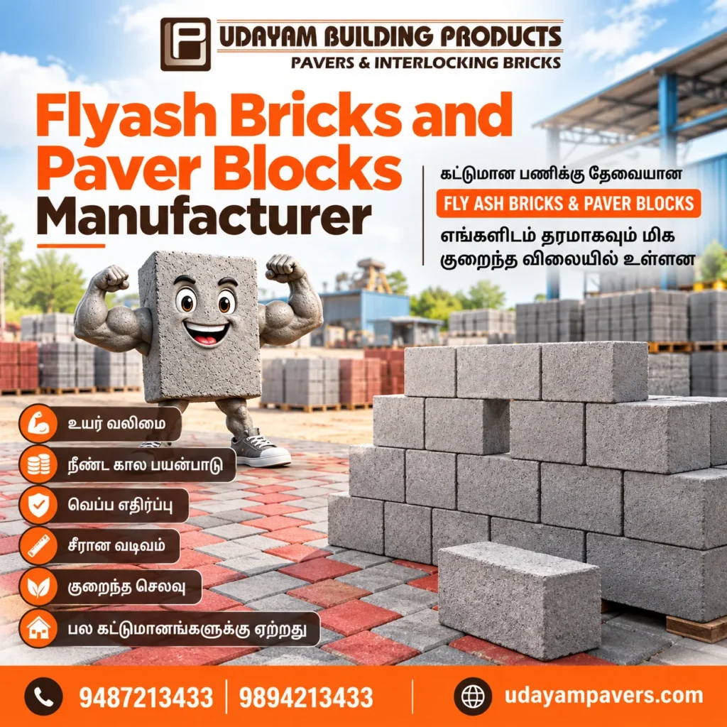 Flyash and Paver Block Manufacturer